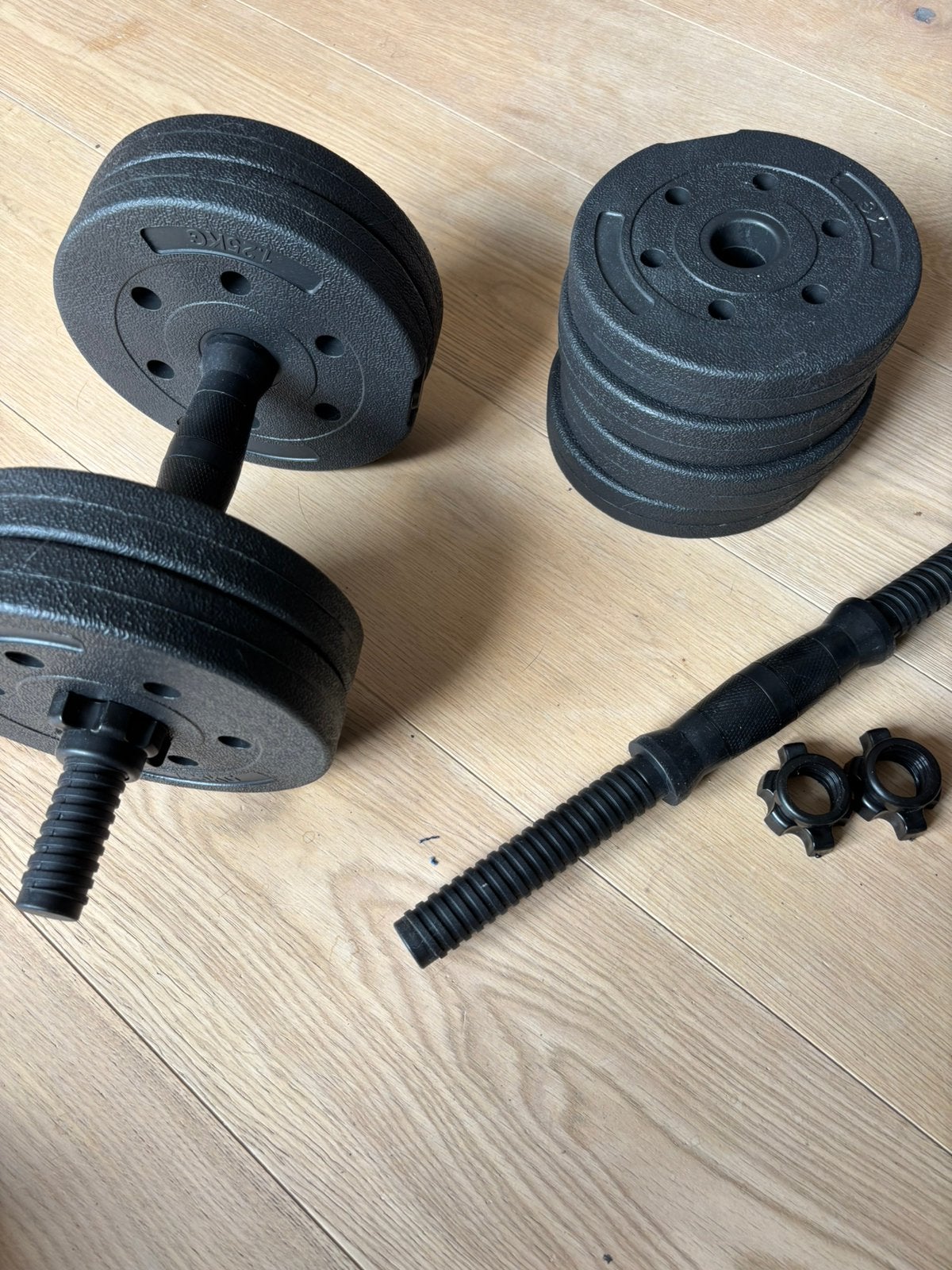 Dumbells, Sport en Fitness, Fitnessmaterialen, Ophalen, Zo goed als nieuw