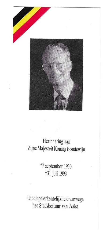 I.M. Koning Boudewijn,, Verzamelen, Ophalen of Verzenden, Gebruikt