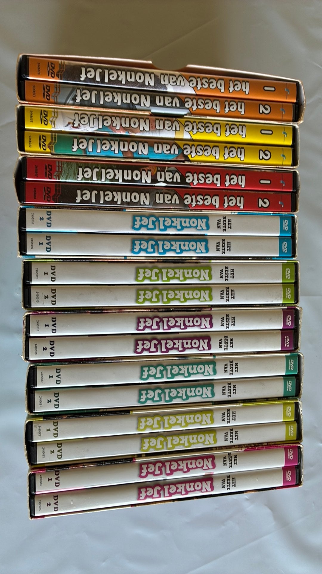 Nnkel jef dvd’s, Cd's en Dvd's, Ophalen, Zo goed als nieuw