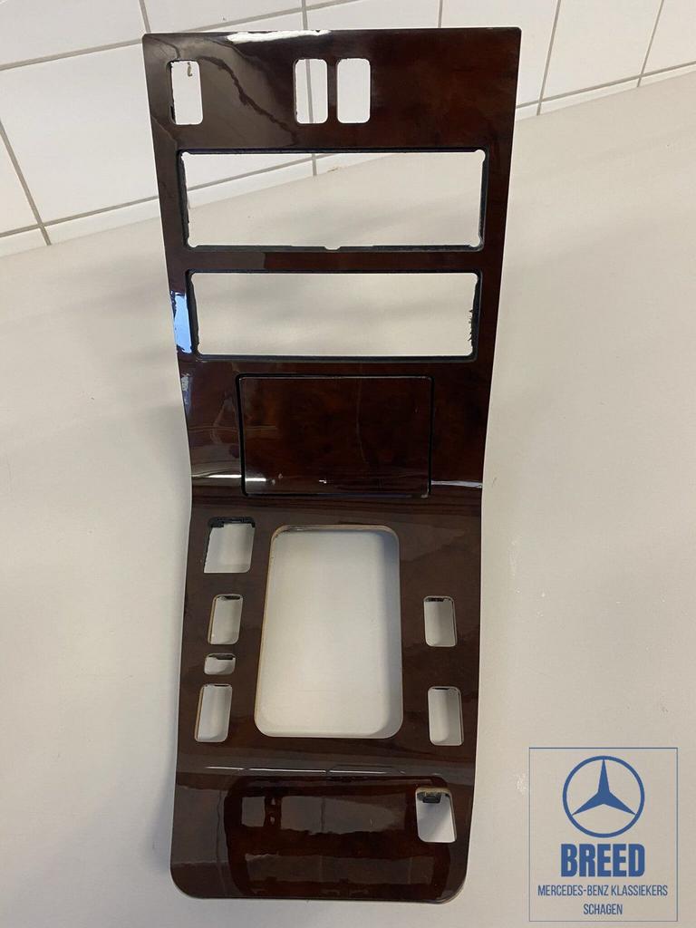 NOS wortelnotenhouten paneel middenconsole Mercedes W140, Neuf, -, -, Enlèvement ou Envoi