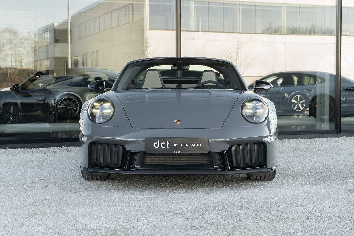 Porsche 992 Targa 4 GTS 18Way SportDesign Leather Chalk BOSE, Auto's, 4 zetels, Gebruikt, 398 kW, Cabriolet