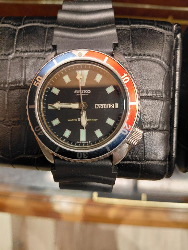Vintage seiko pepsi, Enlèvement, Seiko