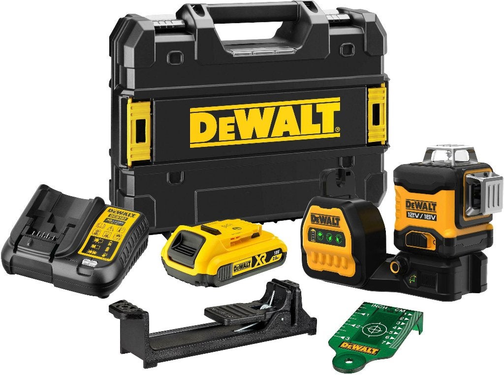 DEWALT DCE089D1G-QW vert avec 3x faisceaux 360, Enlèvement, Neuf, Autres appareils de mesure ou compteurs