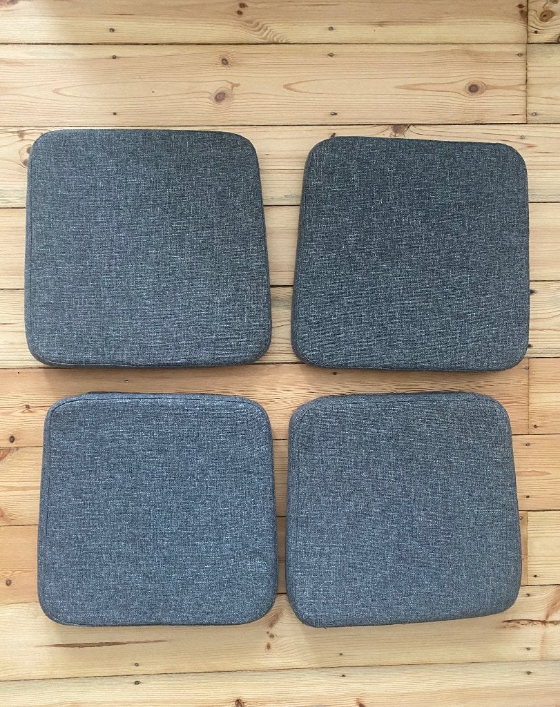 Coussins de chaises, Gris, IKEA, Comme neuf, Enlèvement