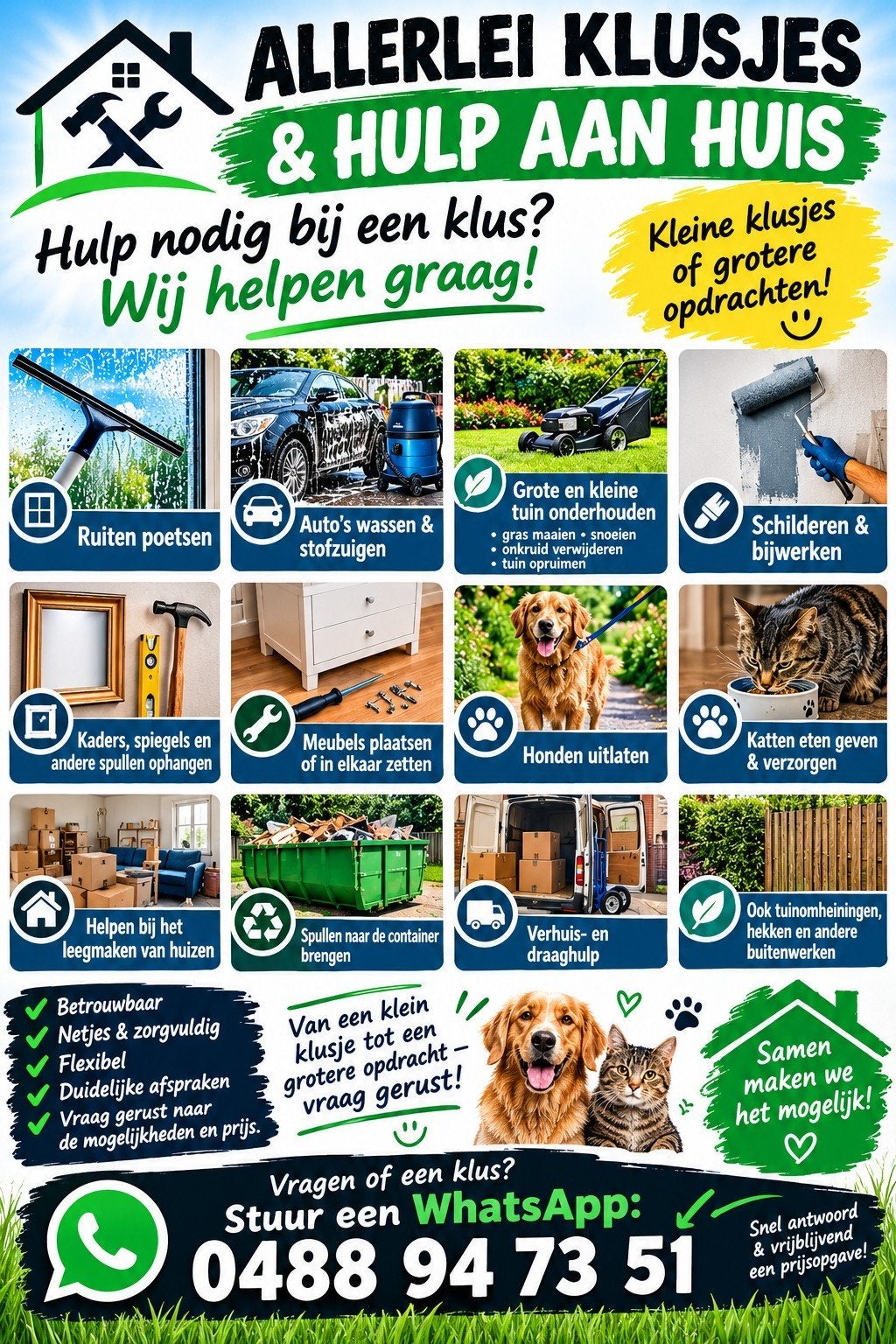 opzoek naar klanten