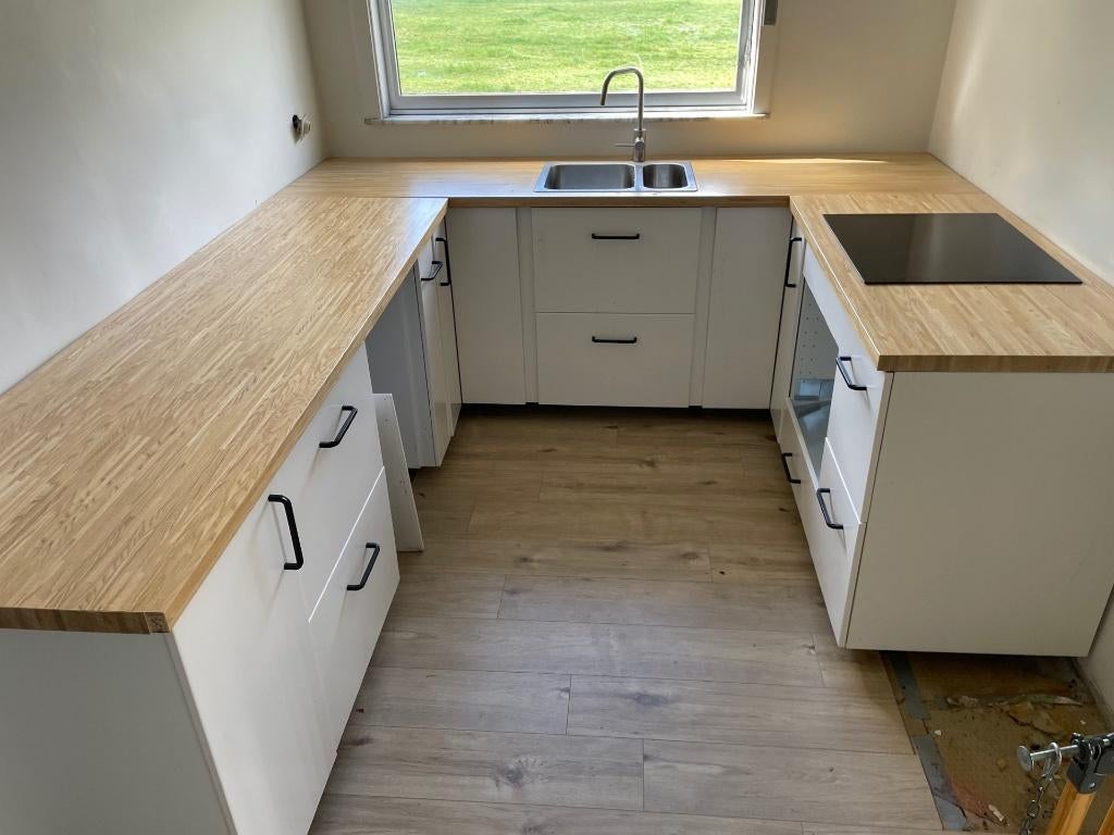 Keuken, Ophalen, Gebruikt, U-keuken, Wit