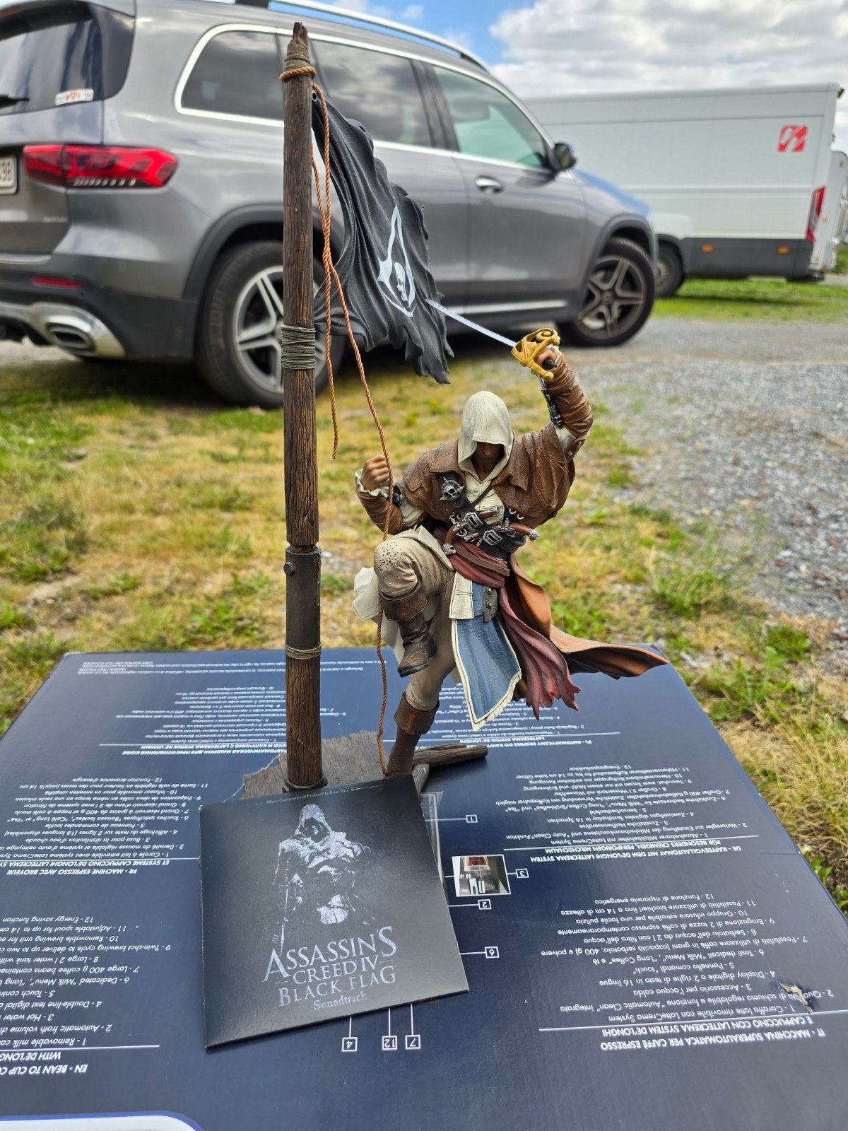 AC blackflag collectors edition figurine, Enlèvement