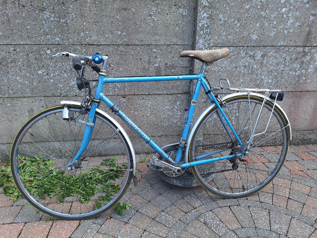 herenfiets, Gebruikt, Velgrem, Versnellingen, 53 tot 57 cm