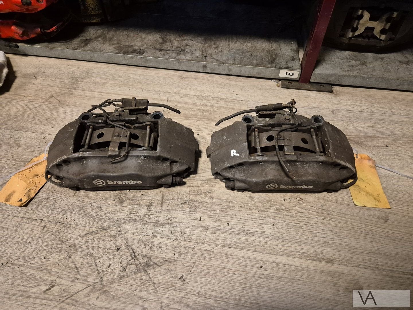 Peugeot 607 2001 - 2009 remklauw set BREMBO 4 pots €250, Auto-onderdelen, Gebruikt, -, -, Ophalen of Verzenden