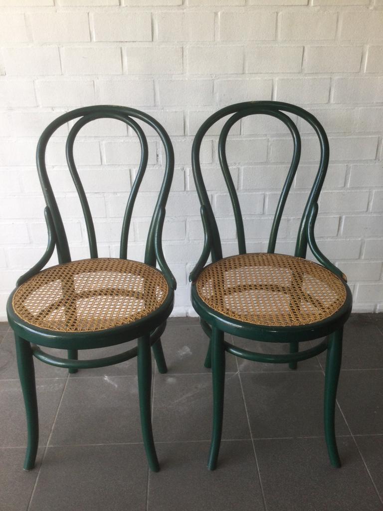 Twee Thonet stoelen, Ophalen, Gebruikt, Twee, Overige kleuren