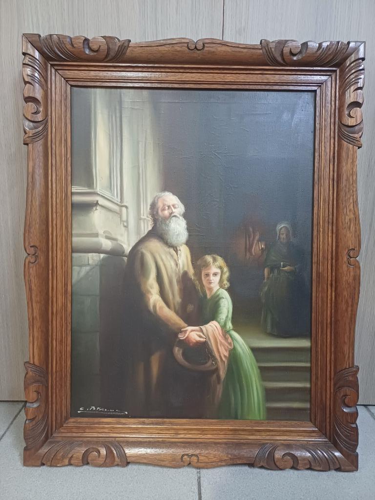 Schilderij Ernest Braems, Ophalen of Verzenden