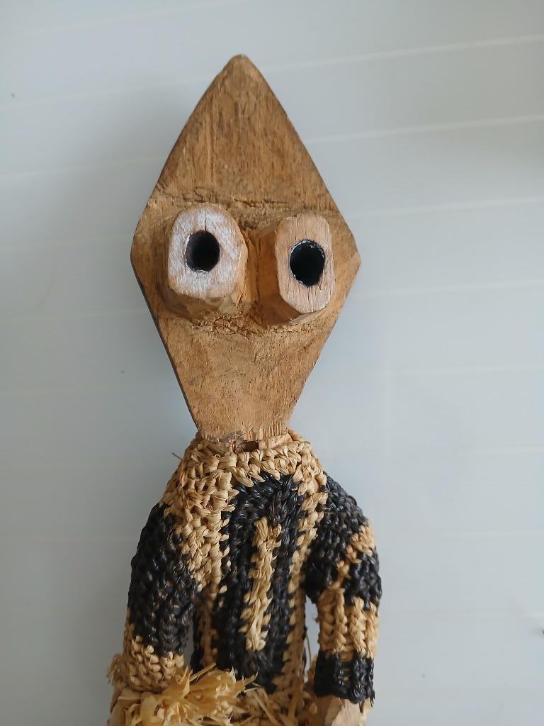 Statuette Rép du Congo Pende, Antiek en Kunst, Ophalen