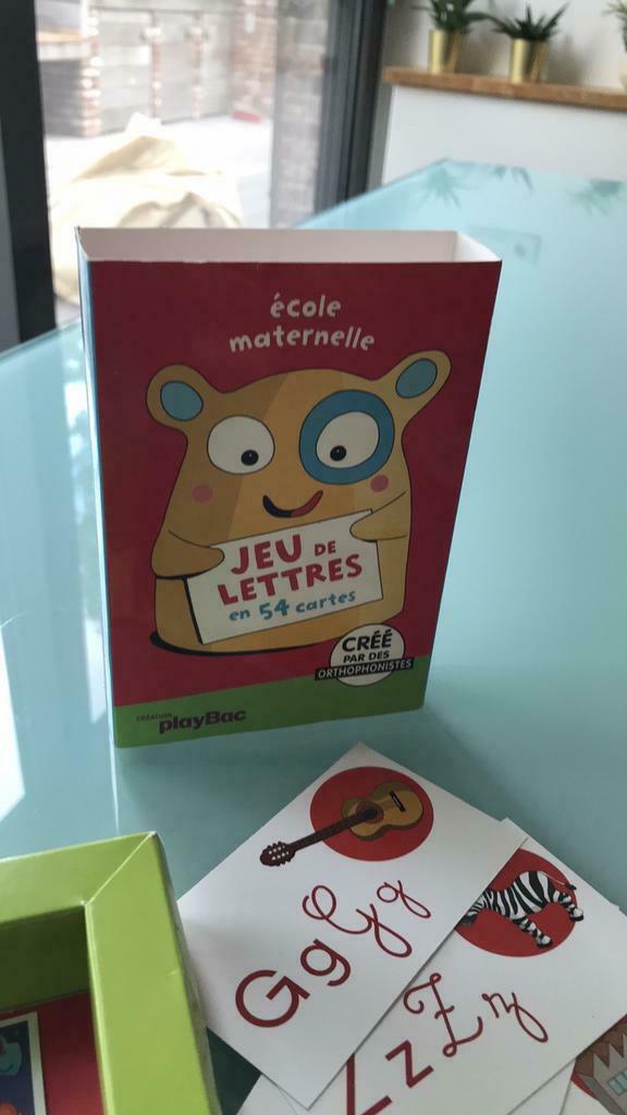 Playbac - École maternelle - Jeu des lettres, Enlèvement ou Envoi, Comme neuf