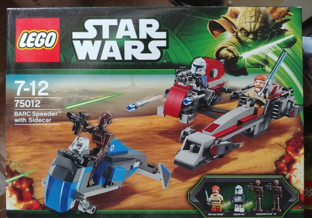 Lego Star Wars 75012 Barc speeder with sidecar, Enlèvement ou Envoi, Neuf, Lego