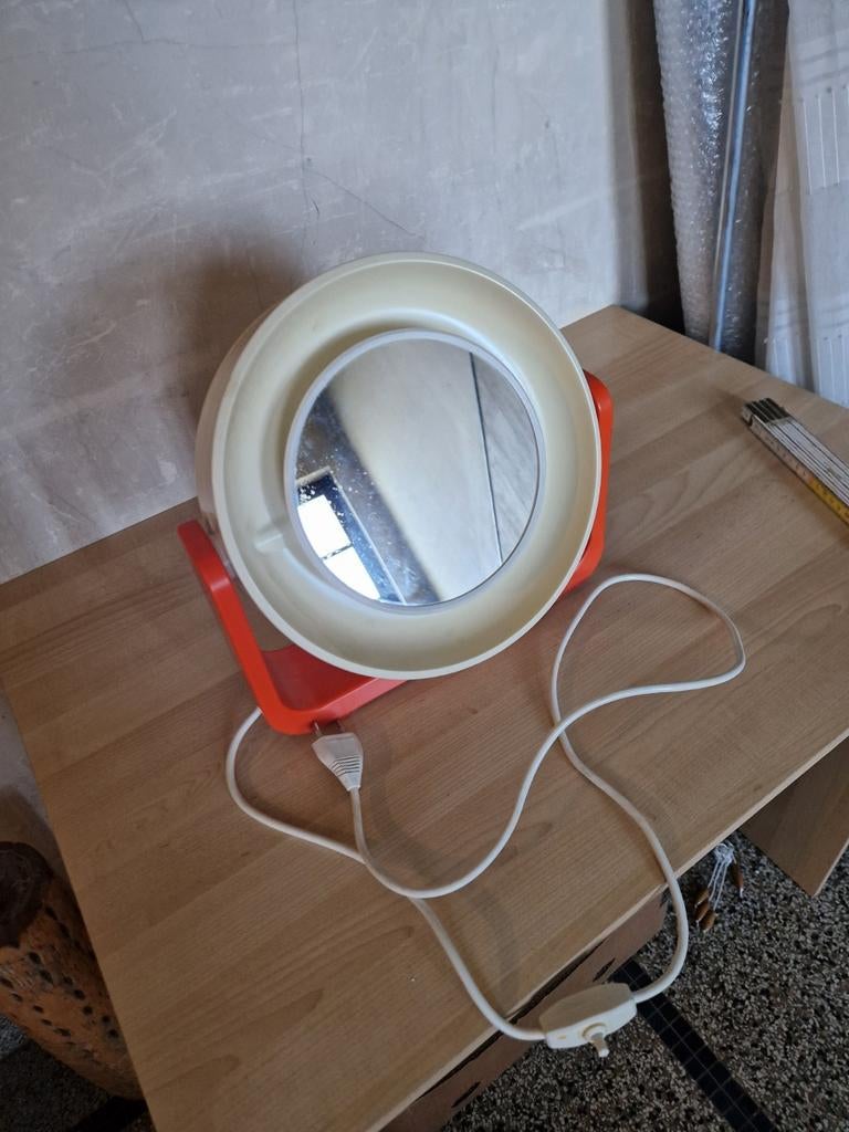 Vintage Miroir Alibert Spaceage W93, Enlèvement ou Envoi, Utilisé