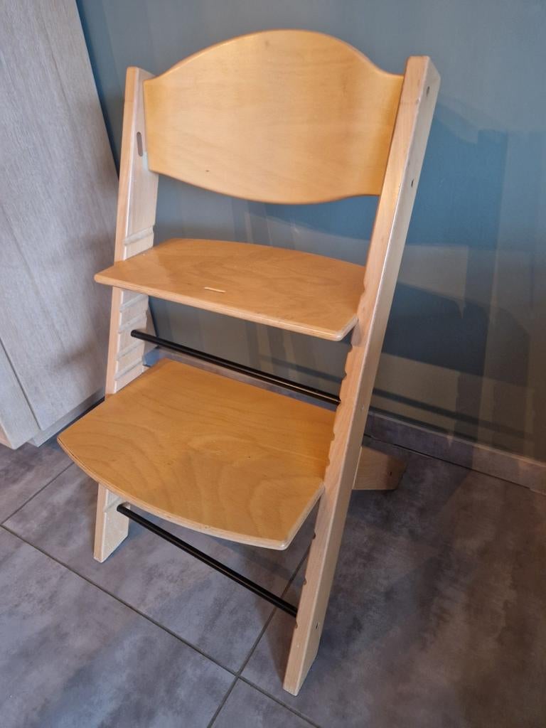 Treppy meegroeistoel beige, Ophalen, Gebruikt, Meegroeistoel