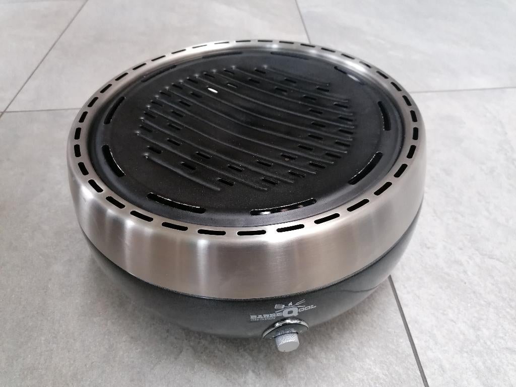 BarbeQool Deluxe - rookloze barbecue grill (ook voor binnen), Ophalen, Zo goed als nieuw, Overig