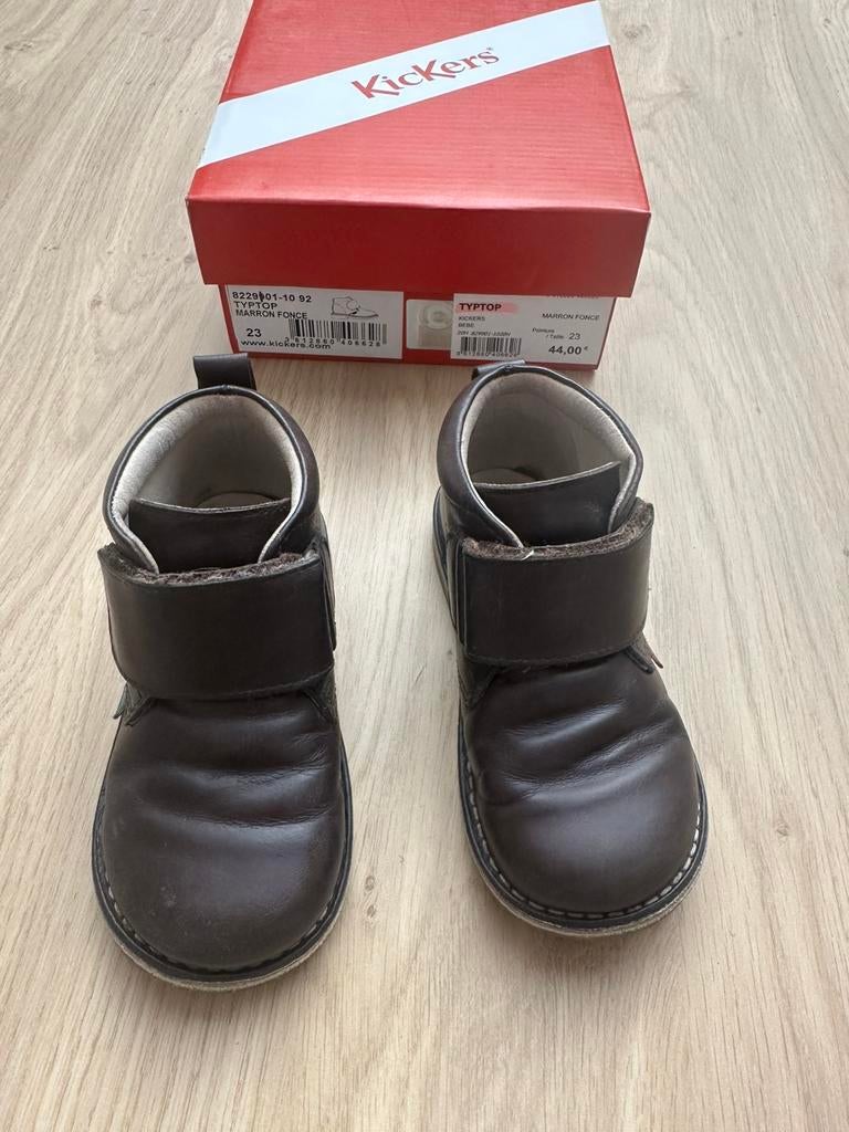Schoenen Kickers maat 23 leder, Ophalen, Kickers, Schoenen, Zo goed als nieuw