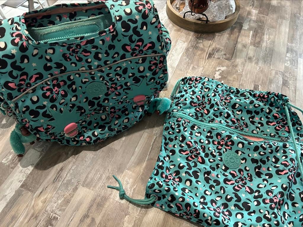 Grand cartable Kipling + sac de natation (sac de sport), Enlèvement, Comme neuf