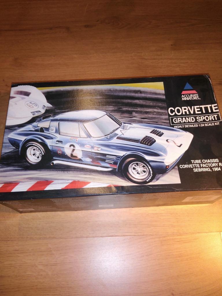 Accurate Miniatures #5000 Chevrolet Corvette Grand Sport #2, Hobby en Vrije tijd, Overige merken, Auto, Groter dan 1:32, Nieuw
