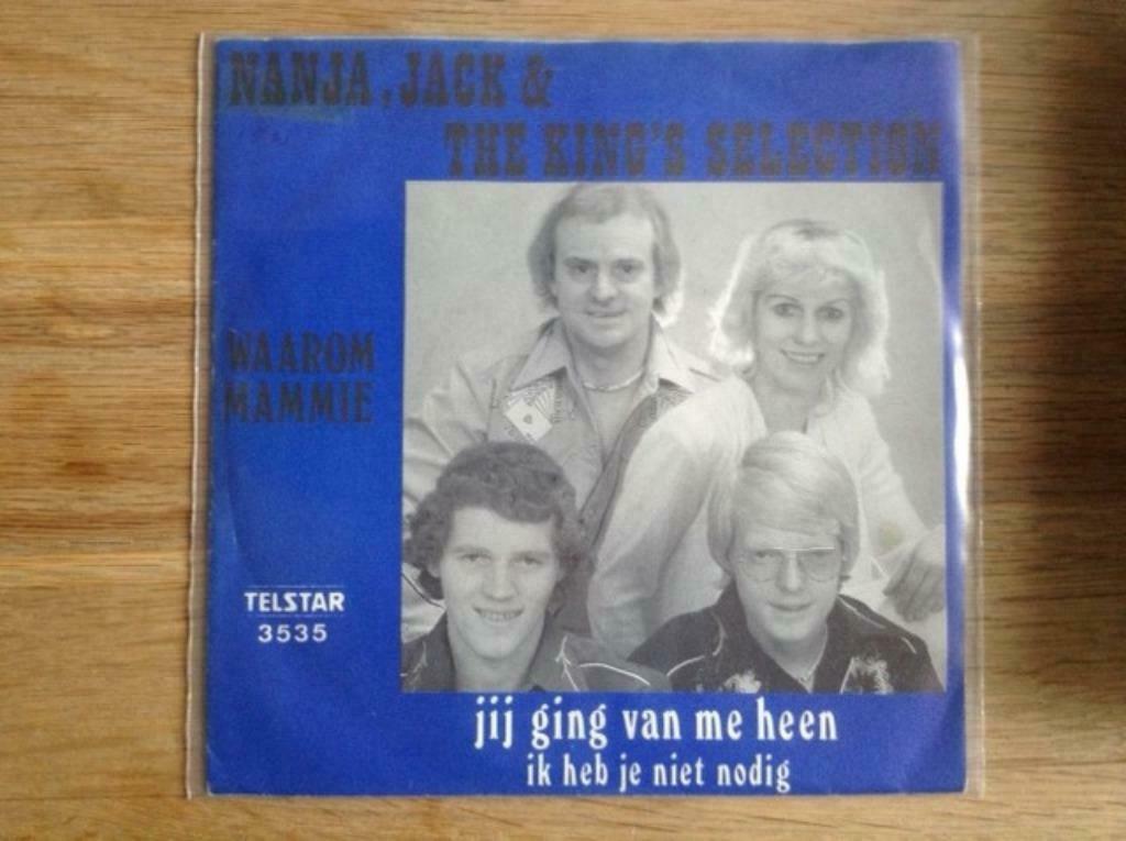 single nanja, jack & the king's selection, Ophalen of Verzenden, 7 inch, Nederlandstalig, Single
