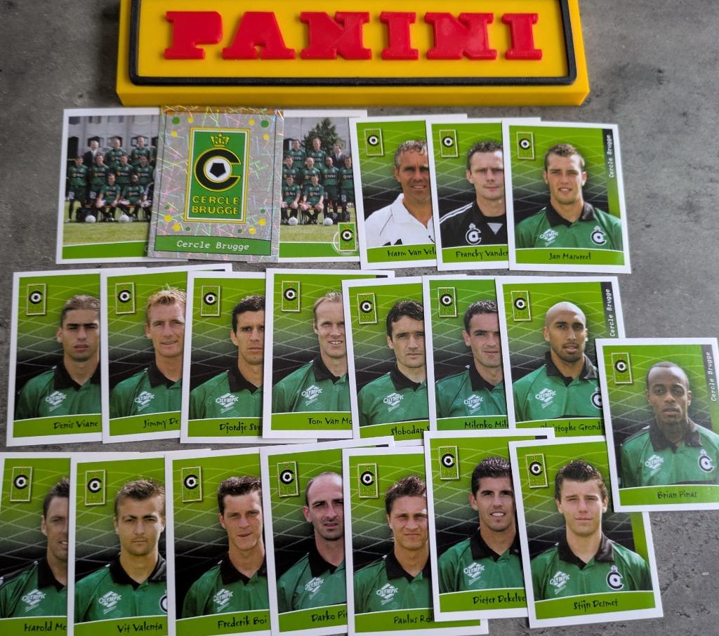 Panini football 2006 21X CERCLE BRUGGE voetbal stickers 2006, Verzenden, Nieuw
