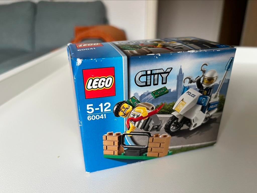 Lego city 60041 moto achtervolging, Enlèvement ou Envoi, Lego