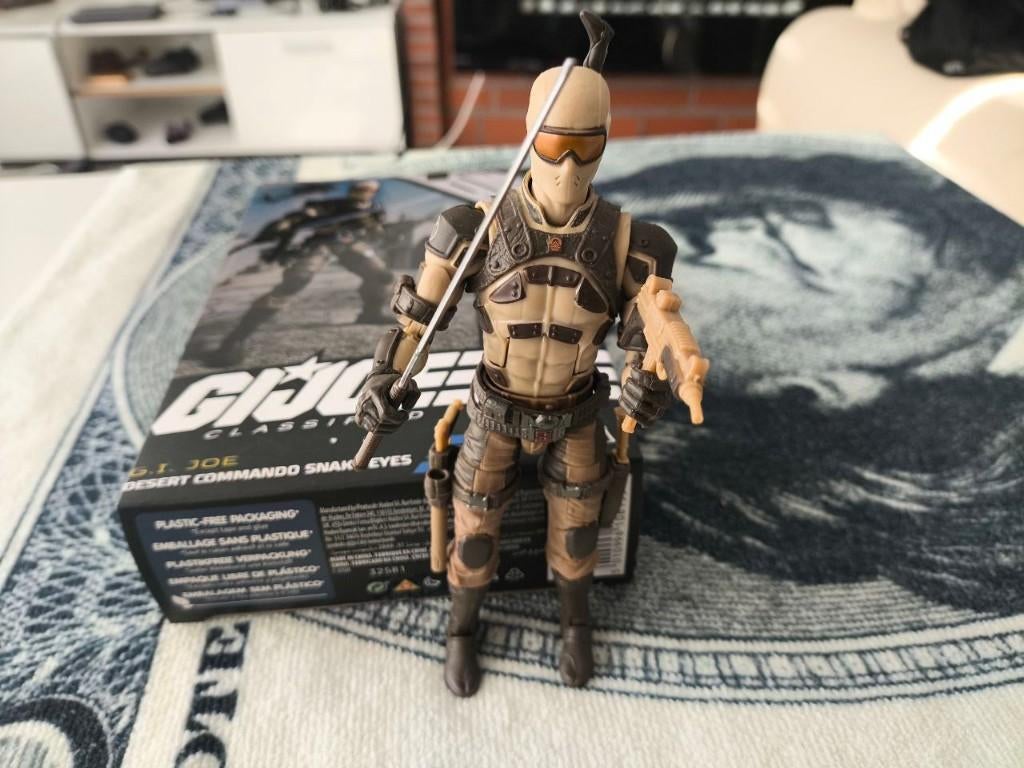 G.I.Joe - Desert Commando Snake Eyes, Ophalen of Verzenden, Nieuw