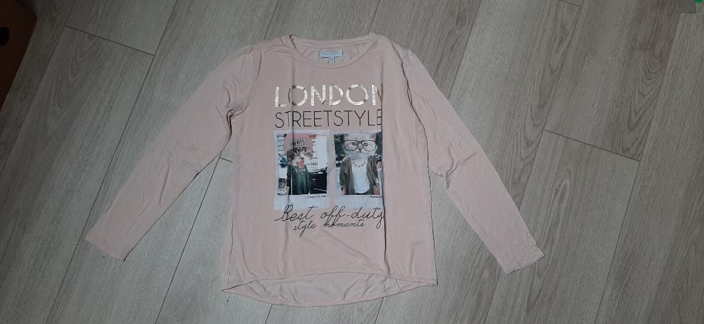 longsleeve maat 152, Kinderen en Baby's, Kinderkleding | Maat 152, Meisje, Ophalen of Verzenden, Zo goed als nieuw, Shirt of Longsleeve