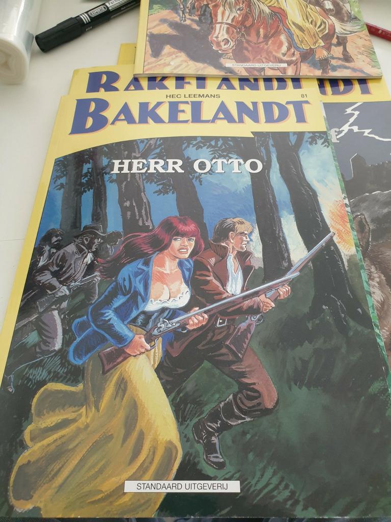 Hec Leemans - BAKELANDT STRIP NR 81 : Herr Otto, Ophalen of Verzenden, Zo goed als nieuw, Hec Leemans