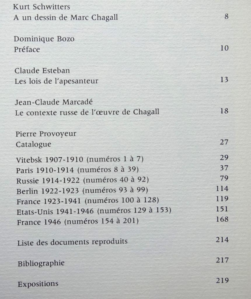 Marc Chagall, 1984, Centre Pompidou Paris, Ophalen of Verzenden, Gelezen, Schilder- en Tekenkunst