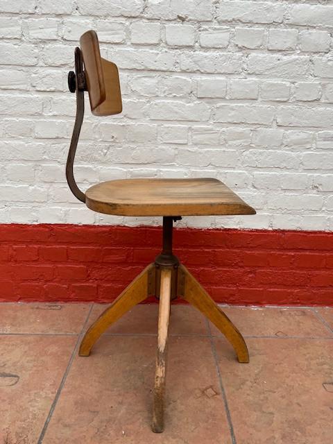 Ama Elastik, vintage bureaustoel, Antiek en Kunst, Ophalen