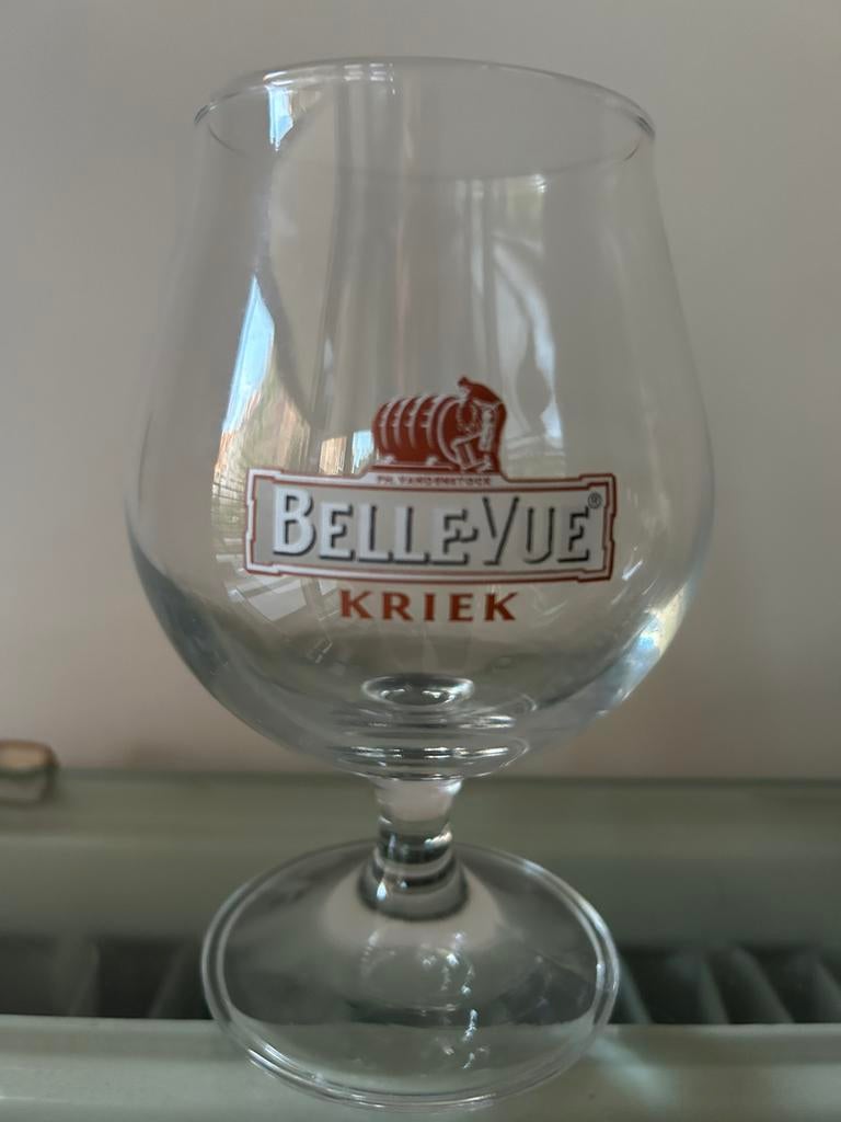 Verres à bière Belle-Vue Kriek, Collections, Enlèvement, Comme neuf