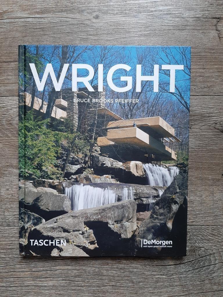 BOEK : Frank Lloyd Wright - Taschen | De Morgen - 96blz, Livres, Art & Culture | Architecture, Utilisé, Architectes, Envoi
