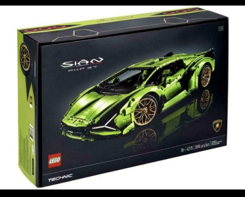 Lego Lamborghini Sian/ Gloednieuw/ Direct beschikbaar, Ophalen of Verzenden, Nieuw