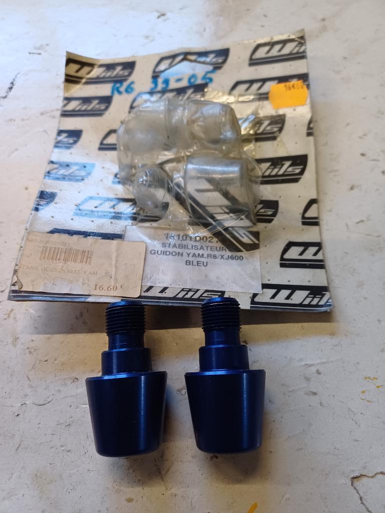 yamaha r6 model '99-'02 nieuwe stuurgewichten in aluminium, Ophalen of Verzenden, Gebruikt