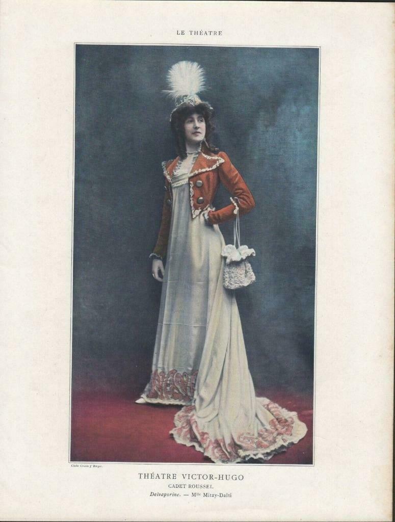 PHOTOGRAVURE « MITZI DALTI », Enlèvement