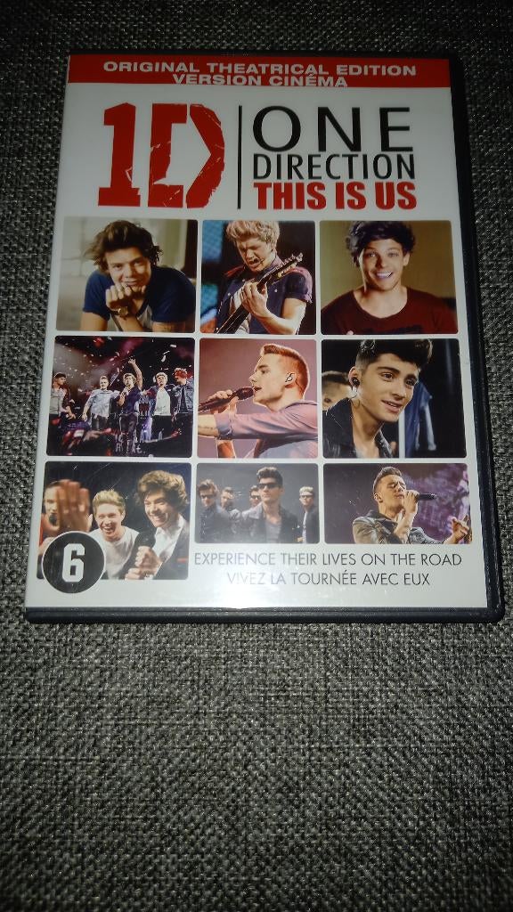 DVD One Direction, Cd's en Dvd's, Dvd's | Muziek en Concerten, Gebruikt, Ophalen of Verzenden