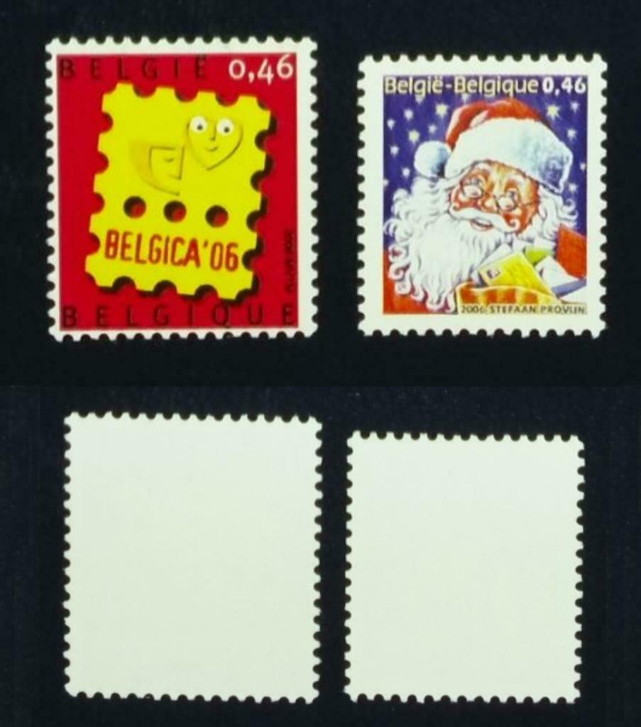 3631/3632 Noël et Nouvel an et Logo Belgica (modifié), Enlèvement ou Envoi, Timbre-poste, Neuf, Noël