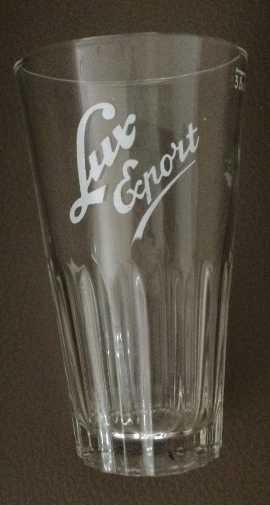 Bier Lux export Demets Lauwe geribd 33cl, Collections, Marques de bière, Enlèvement ou Envoi, Comme neuf