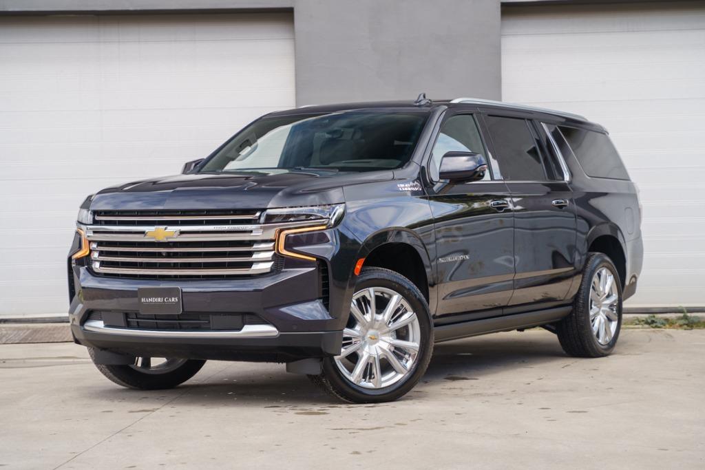 Chevrolet Suburban High Country LICHTE VRACHT 4 PLAATSEN, Suburban, 7 zetels, Leder, Bedrijf