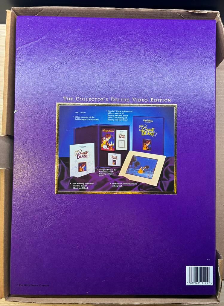 Disney Belle en het Beest — Collector's Deluxe Video-editie, Verzamelen, Ophalen, Nieuw