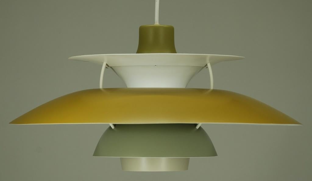 Vintage Deense Louis Poulsen PH5 hanglampen va. 395 euro., Verzenden