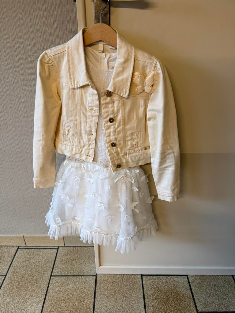 Communiekledij meisje 8jaar, Kinderen en Baby's, Kinderkleding | Maat 128, Ophalen, Zo goed als nieuw, Meisje