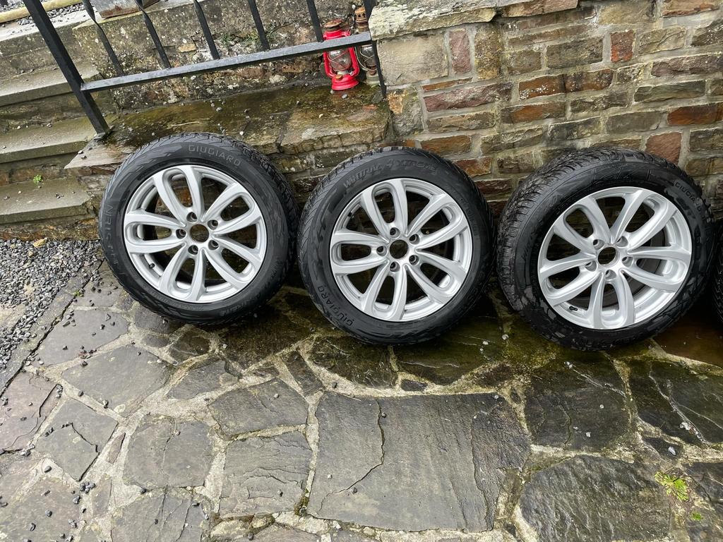 4 Jantes hiver BMW 2017, Ophalen, 17 inch, Band(en)