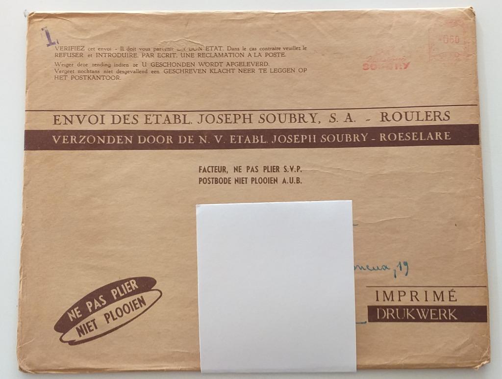 SOUBRY-COLLECTIE, Verzamelen, Ophalen of Verzenden