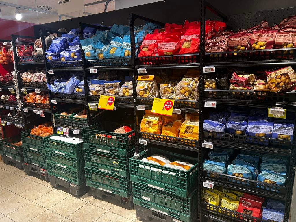 vitrine voor groentepaneel px 500 eur, Zakelijke goederen, Ophalen of Verzenden