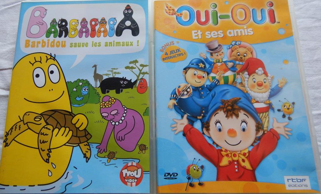 Set van 2 dvd's - OUI-OUI en BARBAPAPA., Cd's en Dvd's, Ophalen of Verzenden, Zo goed als nieuw