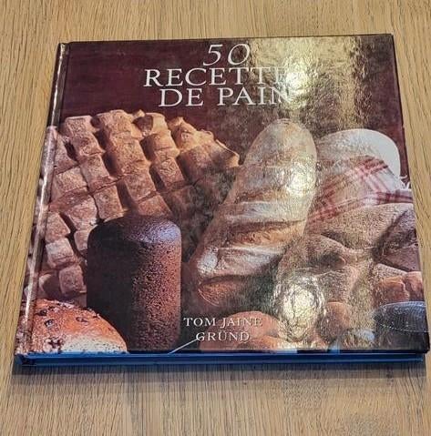50 recettes de pain, Enlèvement ou Envoi, Comme neuf