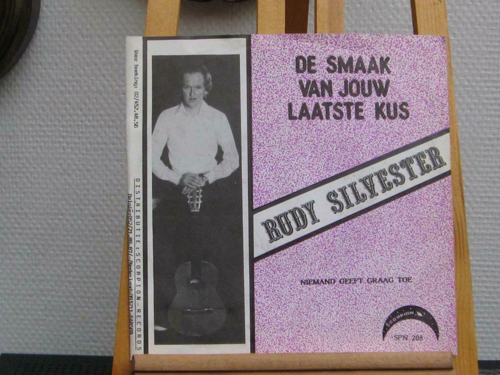 45t Rudy Sylvester De smaak van jouw laatste kus, Cd's en Dvd's, Vinyl Singles, Ophalen, 7 inch, Single, Zo goed als nieuw